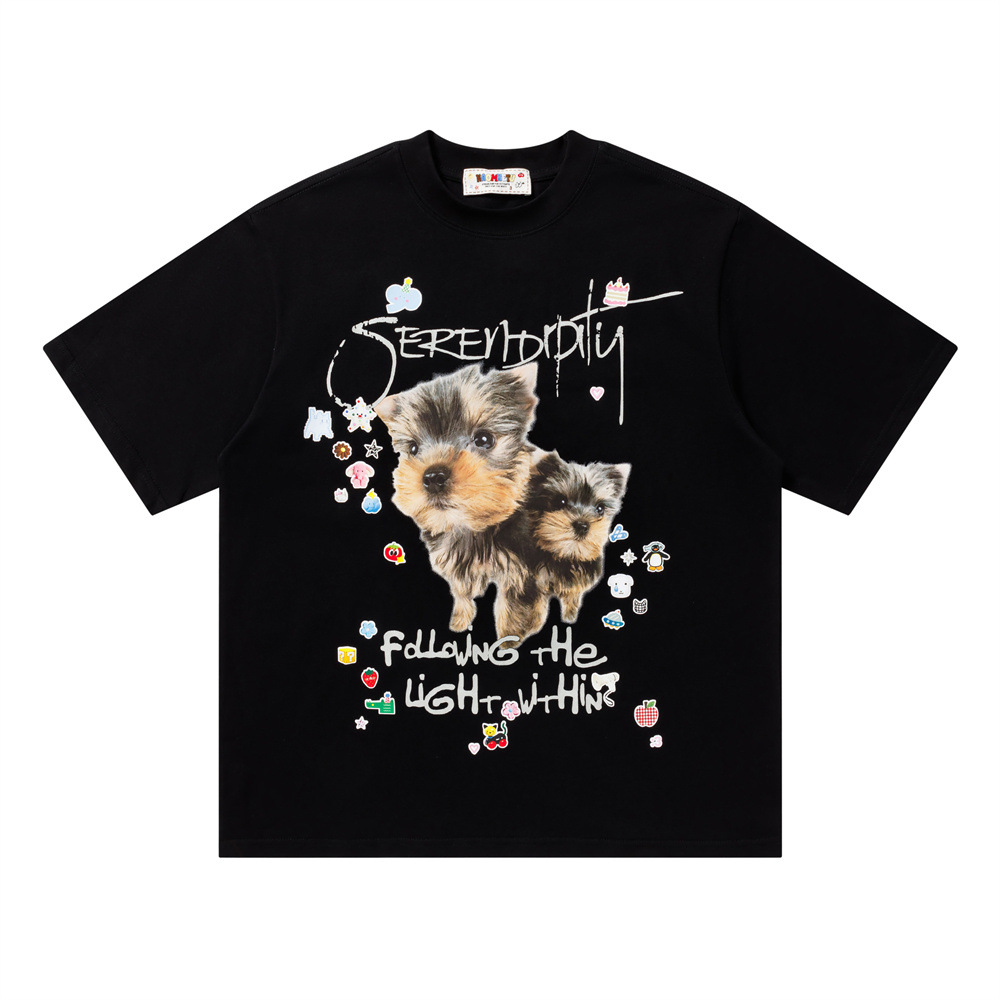 Camiseta corta manga con diseño de cachorro adorables — imagen 7