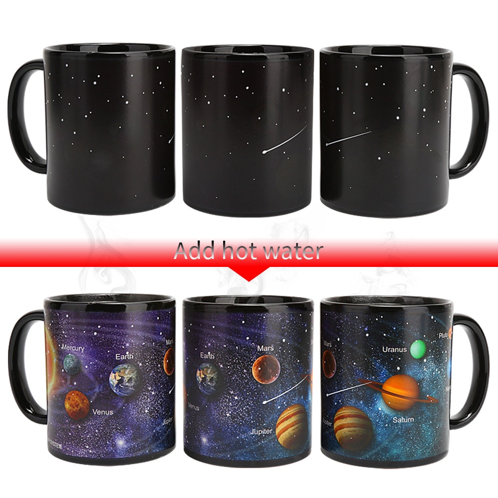 Tazas Mágicas del Sistema Solar - Taza Cambiante de Color y Temperatura — imagen 2