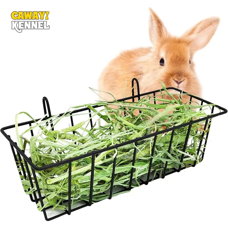 Cesta de Alimento para Conejos - Soporte de Pasto para Conejos - Comedor de Hierba para Conejos — imagen 1