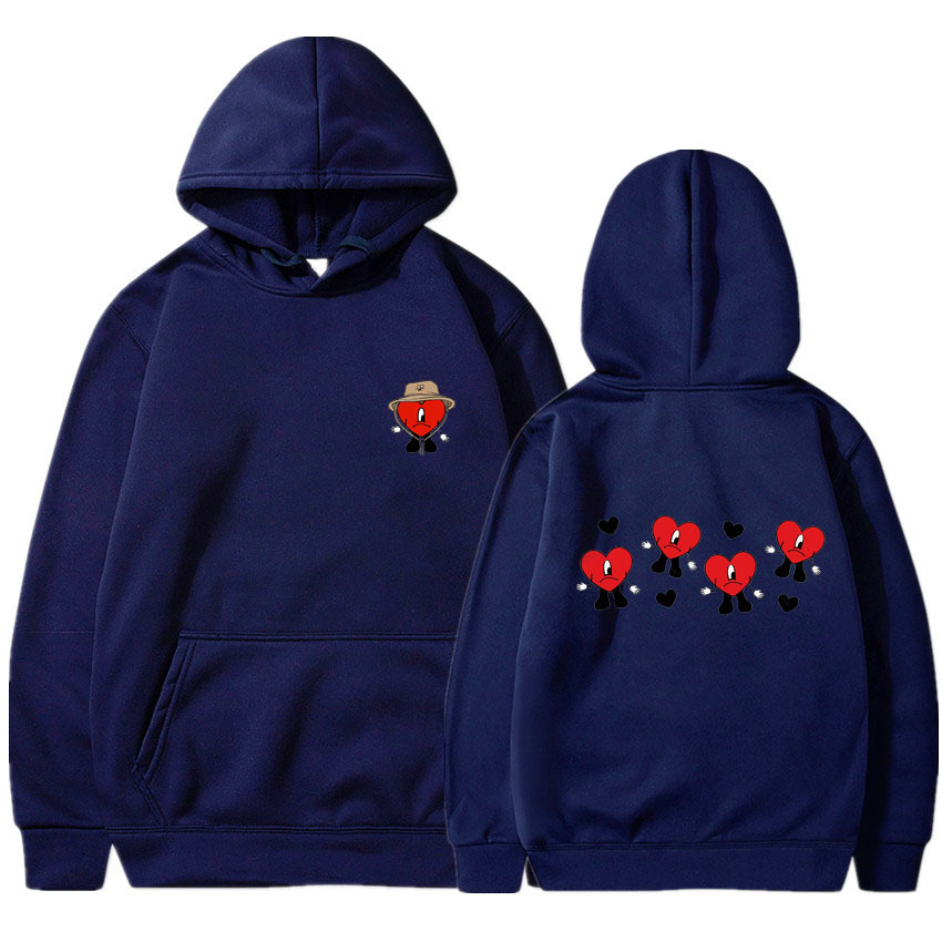 Erano Sin Ti Bad Bunny Music Album Fleece Plus Size Hoodie — image 12