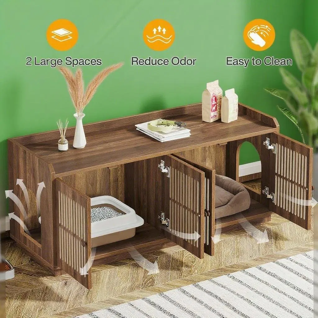 Cat Litter Box, Cat Litter Box Enclosure — image 6