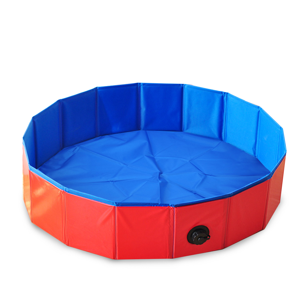 Foldable Dog Pool Pet Bath Summer Outdoor Portable Swimming Pools Indoor Wash Bathing Tub Collapsible Bathtub for Dogs Cats Kids — image 7