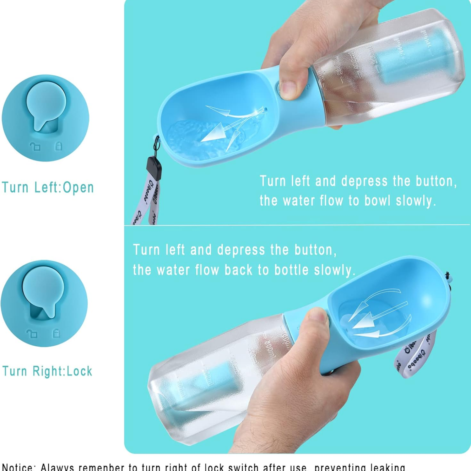 Pincel de Masaje para Baño de Mascotas Suaves - Azul — imagen 2