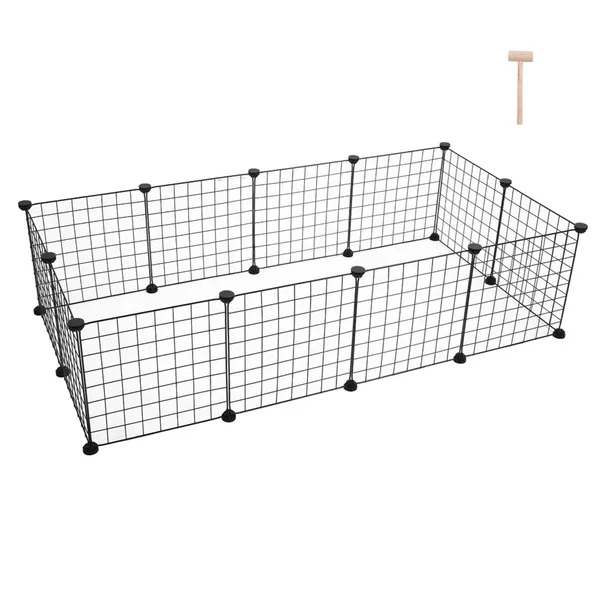 Caja de Jardín para Pequeños Animales - Corral Portátil para Roedores y Conejos — imagen 3