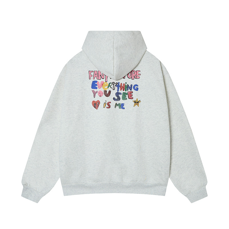 Cartoon printed hoodies with different animals — image 5