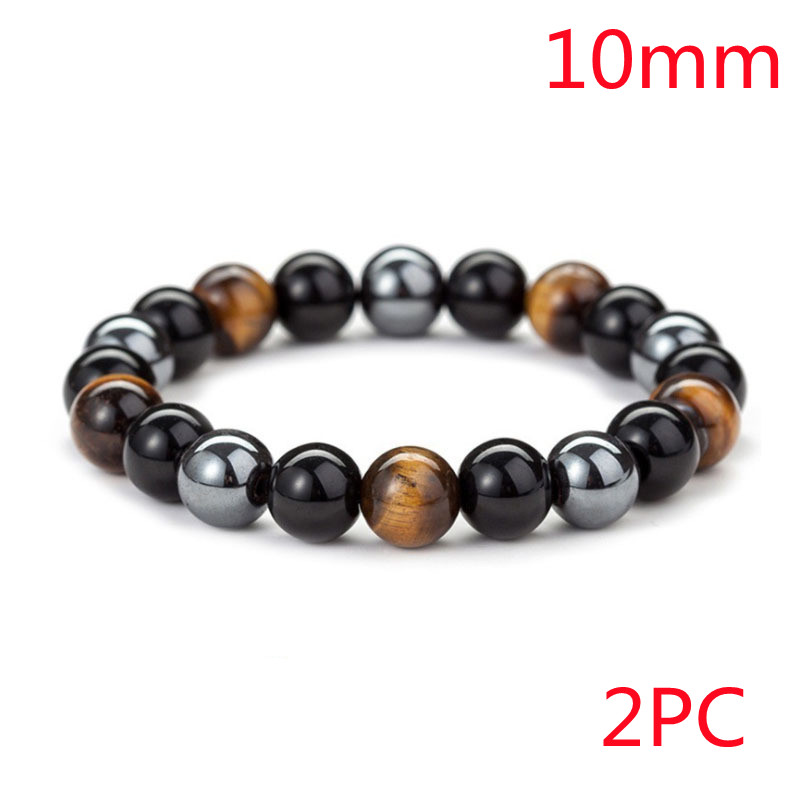 Cinturón de Piedra de Ojo de Tigre Material Natural — imagen 12