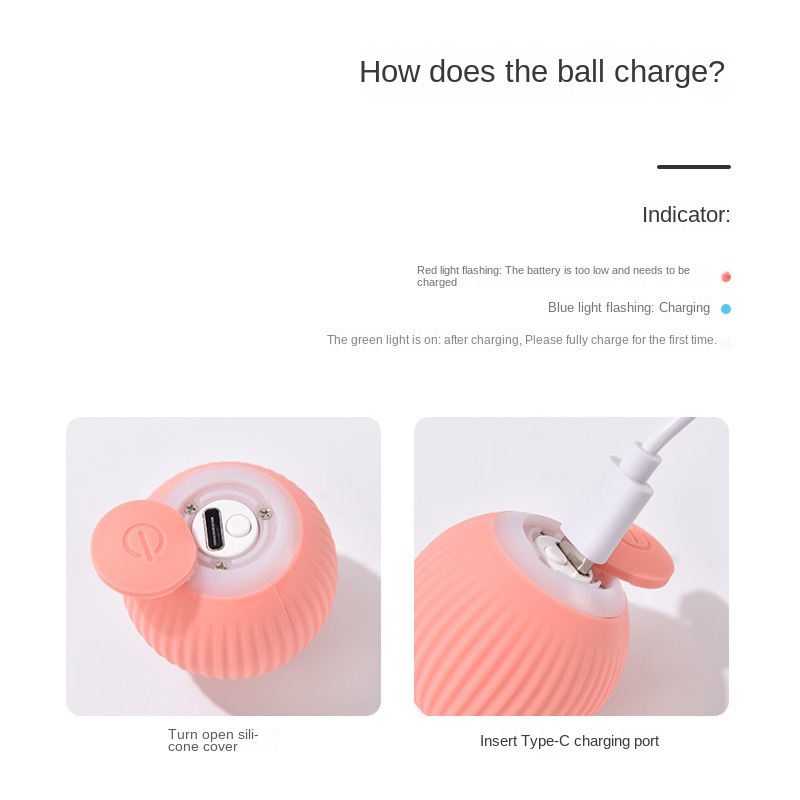 Pet supplies Gravity intelligent rolling ball Cat toys for self fun and relaxation Cat toy ball Pet toy ball — image 3
