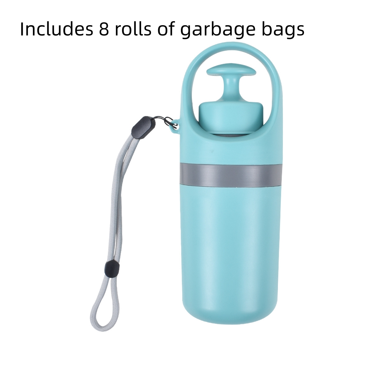 Soplador Portátil Ligero de Heces Caninas con Dispensador Integrado de Bolsas para Recoger Excrementos de Perros con Ganchos de 8 Patas — imagen 32