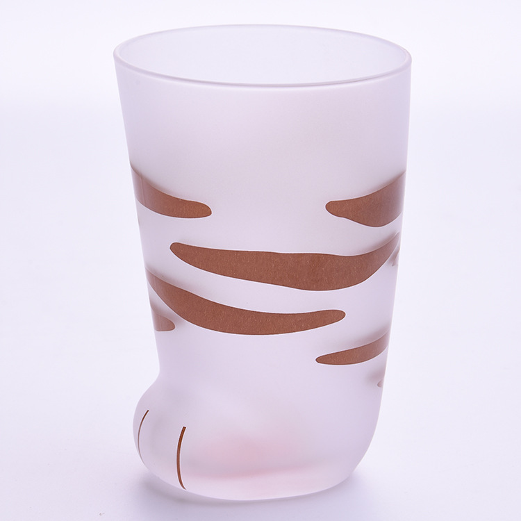 Creative Cute Cat Paws Glass Tiger Paws Mug Office Coffee Mug Tumbler Personality Breakfast Milk Porcelain Cup Gift — image 8