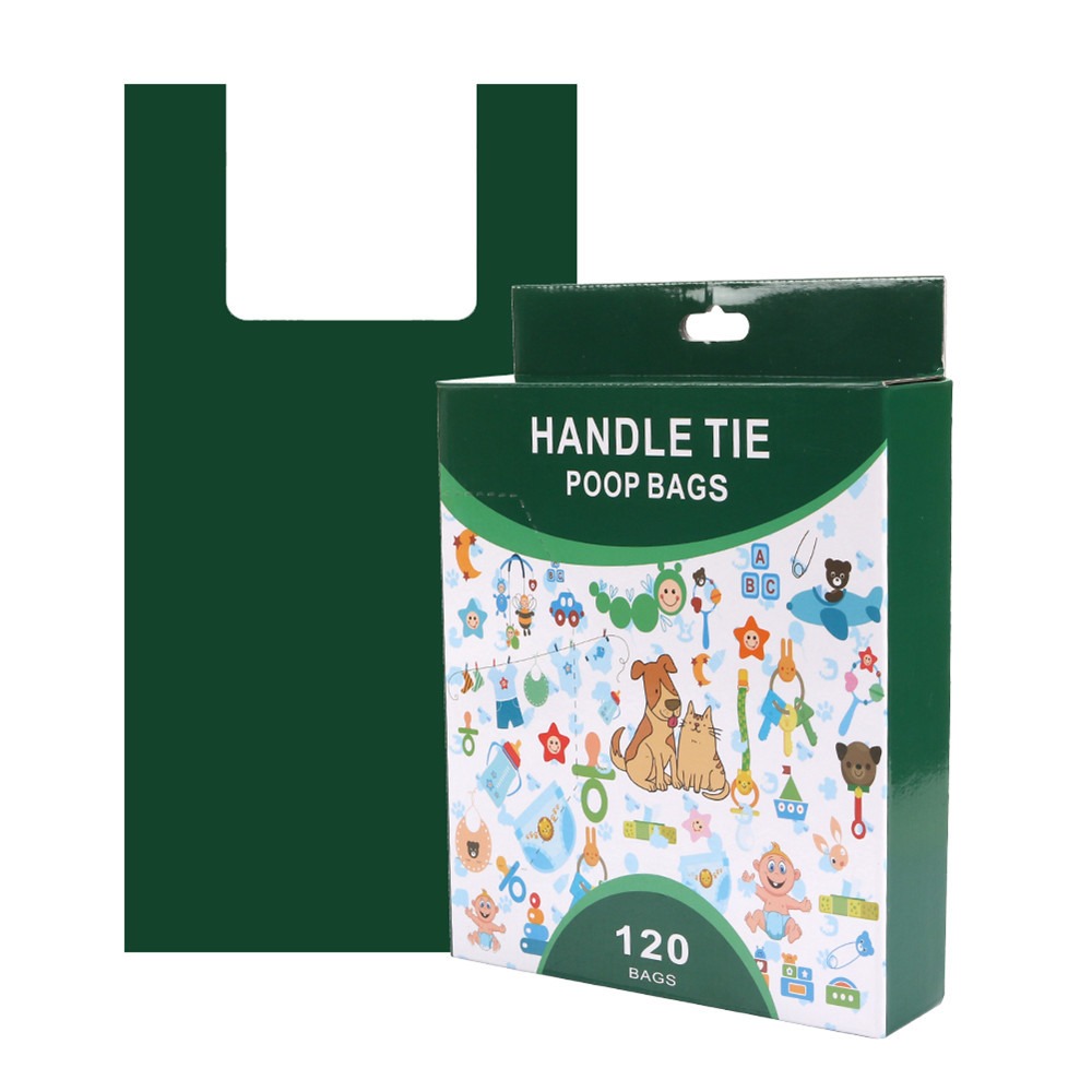 Vestido de bolsa de basura para mascotas biodegradable — imagen 2