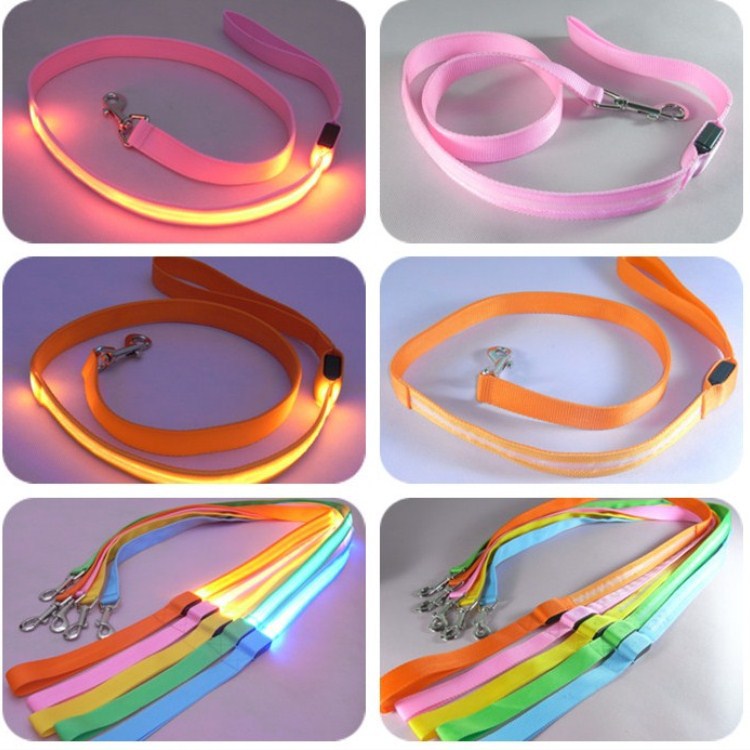 Pet Leash LED Light-Emitting Dog Leash 120CM Length 6 Colors — image 4