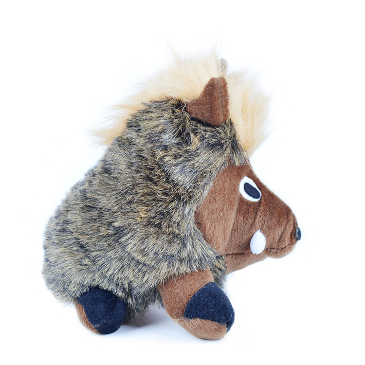 Juguete de Plush de Perro o Gato con Sonido de Guarrada de Cerdo — imagen 3