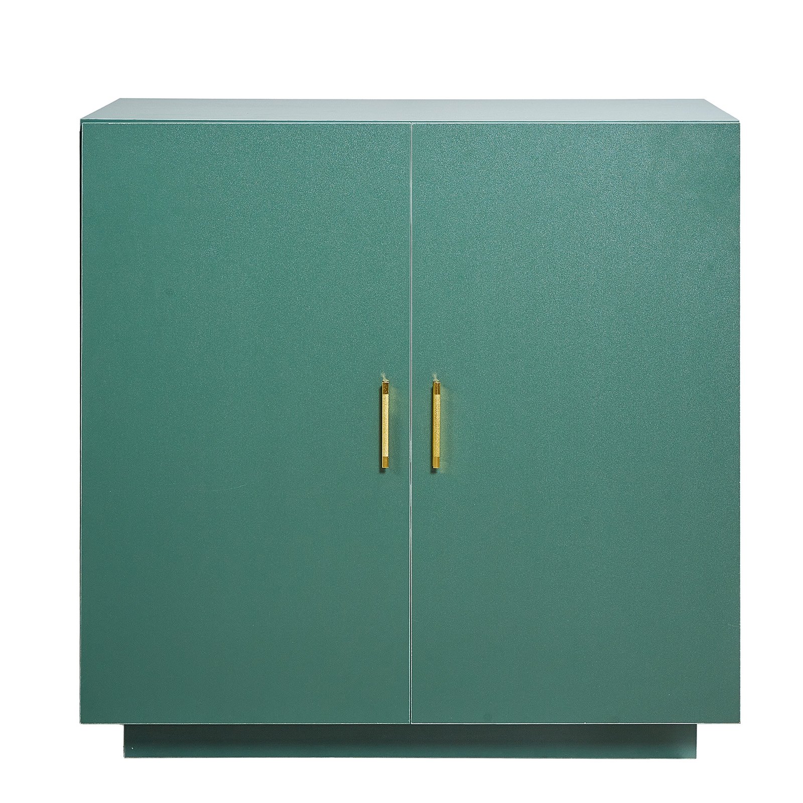 Caja de Limpieza para Gatos, 81 cm Enclosed Caja de Arena Oculta con Madera, Casa de Gato Interior con Hendiduras Ventiladas, Puertas Dobles y Mesa de Servicio para la Mayoría de Cajas de Arena — imagen 1
