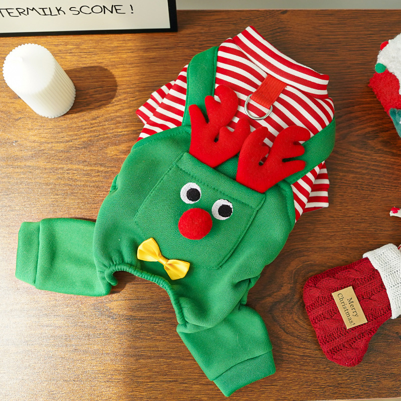 Festive Pet Apparel - Joyful Christmas Coats & Santa Suits for Dogs, Cats | Cute Cosplay — image 1