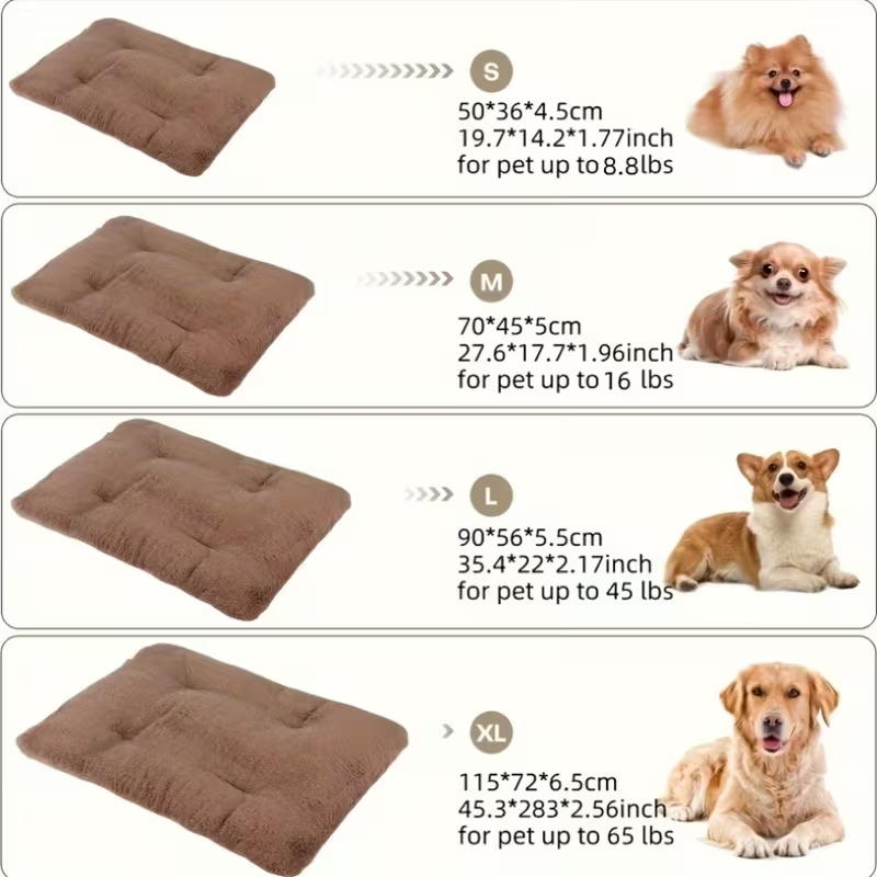 Energy-Free Pet Warmer Pad - Thick Thermal Mat for Dog Houses & Cat Beds, Lavable Non-Slip Heating Mat for All Seasons Use — image 1