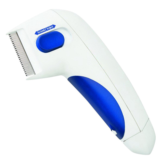 Practical Electric Head Pet Comb Electric Terminator Anti Removal Kill Lice Cleaner Puppies Fleas Electronic Lice Comb Cat Dog — image 7