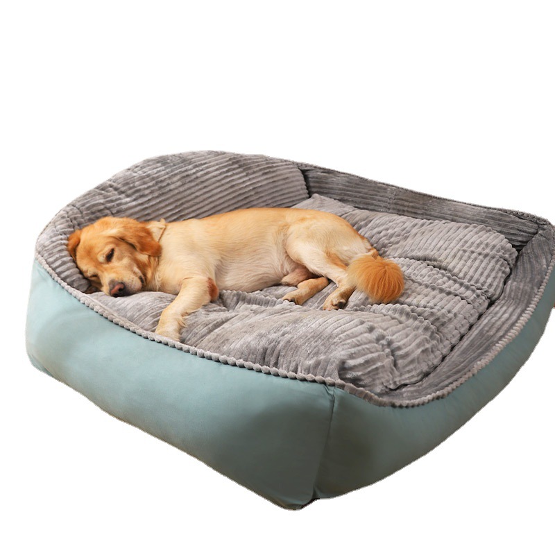 Dog House Large Dog Winter Warm Pet Mat Golden Hair Pet Winter Sofa Dog Cushion Four Seasons Universal Dog Bed — image 5