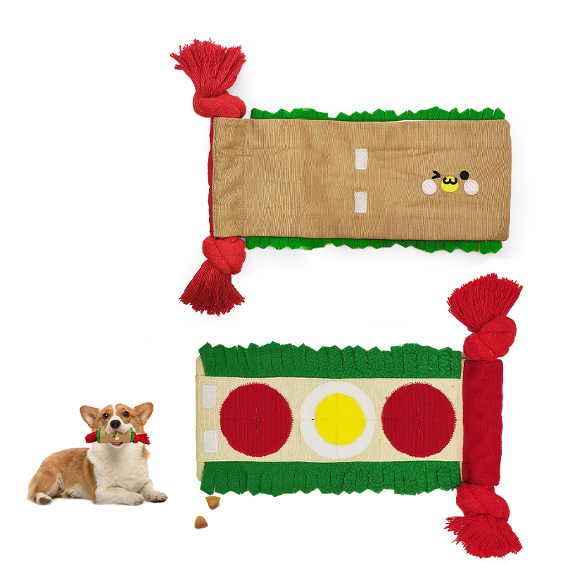 Sniffing mat for dog training sniffing mat for foraging hiding food olfactory training, vocal dog toys — image 1