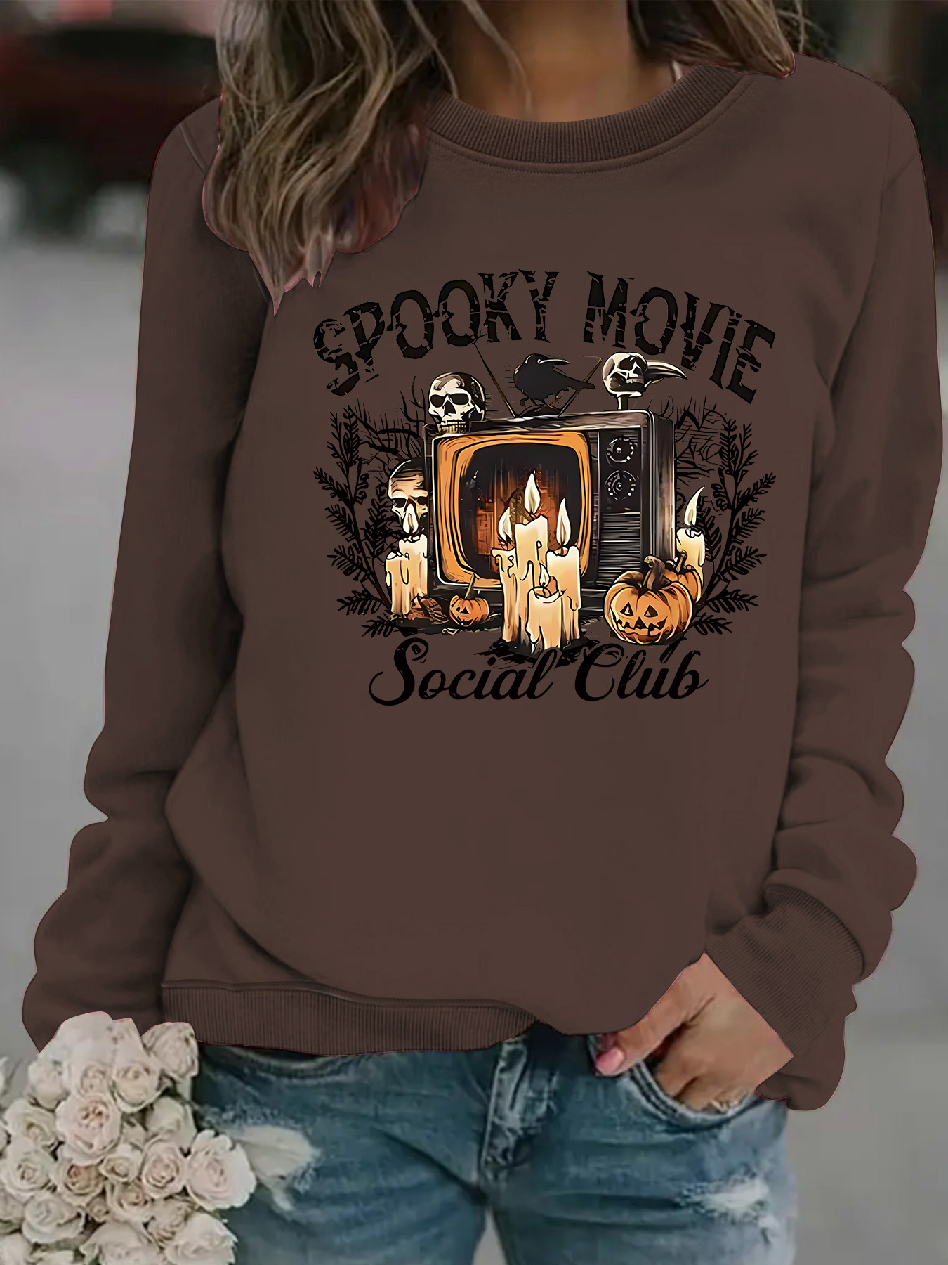 Crow base long sleeved hoodie — image 11