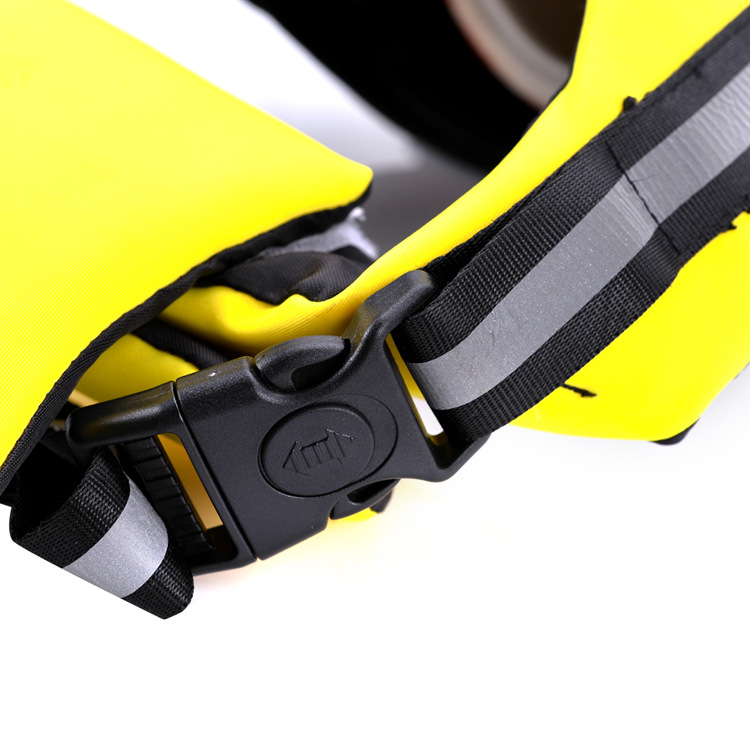 Can Carry Pet Swimsuit Pet Life Jacket Dog Clothes Upgrade Version With Chin Rest — image 3