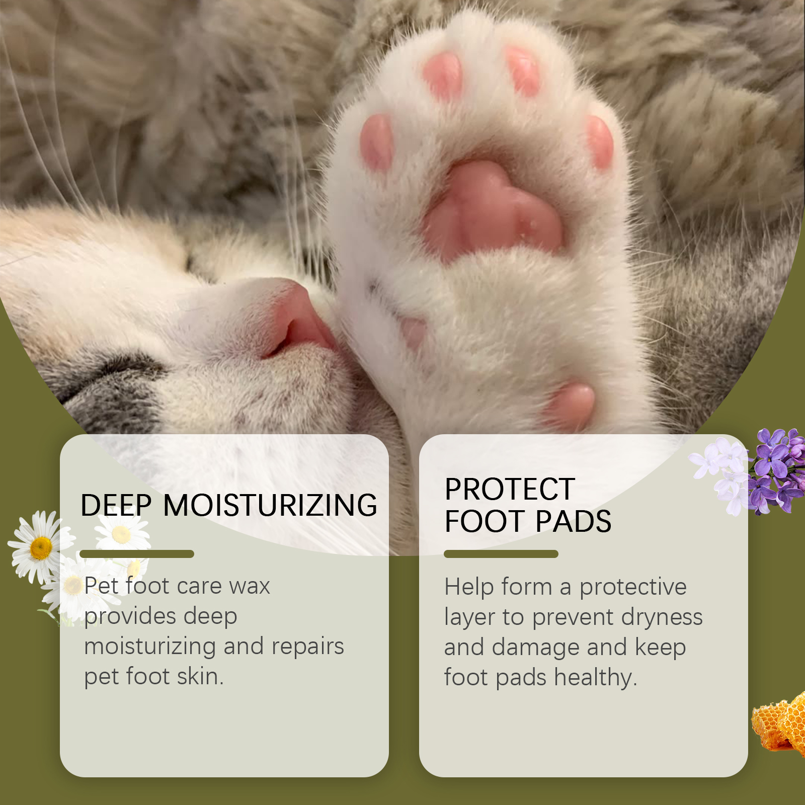 Yegbong Claw Care Cream For Dogs And Cats, Gentle Moisturizing And Softening Foot Pad, Pet Claw Care Cream — image 4
