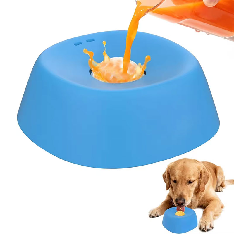 Comedero Lento Antiahogo para Perros y Tapete para Lamer | Tazón Antideslizante de 3/4 de Taza para Premios, Caldo, Yogur — imagen 2