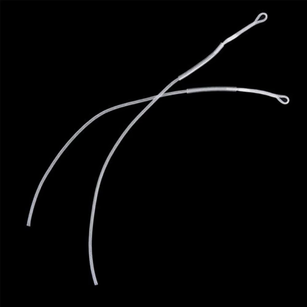 10pcs/Set Fly Fishing Braided Line Loop Connector Leader Loops 50LB 30 LB 20 LB Fishing Lines — image 3