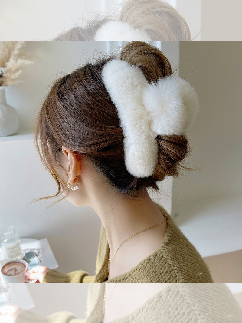 Broche de Plush para Conejos Grandes con Luz, Cepillo de Pelo para Mujer — imagen 7