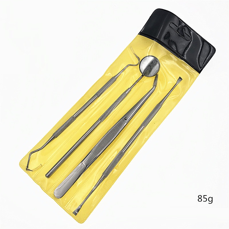 Tweezers Probe Stomatoscope Stainless Steel Dental Care Dentist Tool Set — image 8