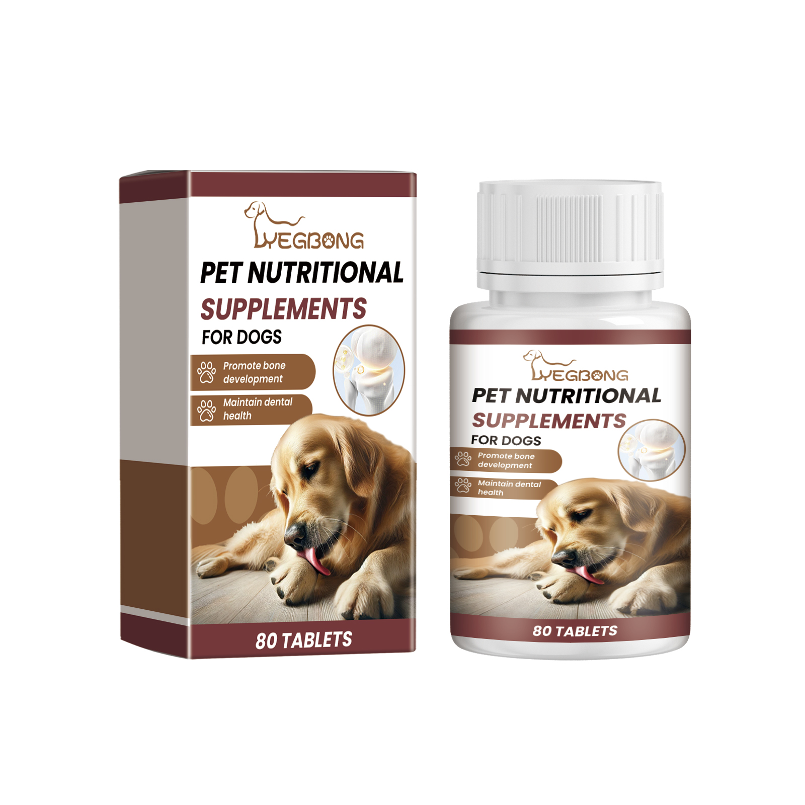 Milk Calcium Tablets For Dogs Vitamin Supplements For Pets Oral Care Diet Healthy Nutrition Calcium Tablets — image 3