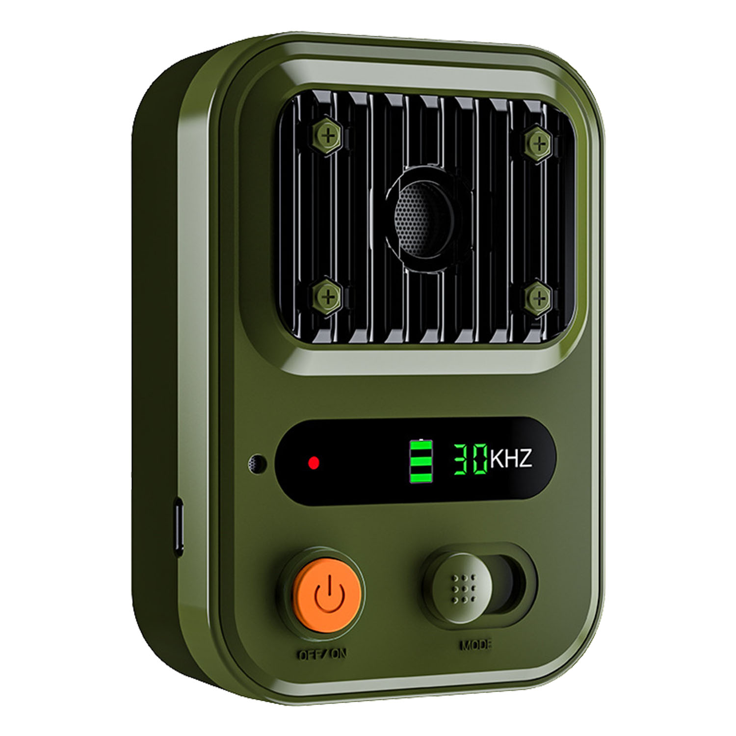 Opciones de Color Negro-Verde - Dispositivo Ultrasonido Anti-Ladrido Rechargeable Automático con 3 Niveles de Frecuencia para Perros IPX4 Resistentes a Agua hasta 10m con Distancia de Detección Máxima de 32.8 pies y Batería Recargable de 1500mAh — imagen 8