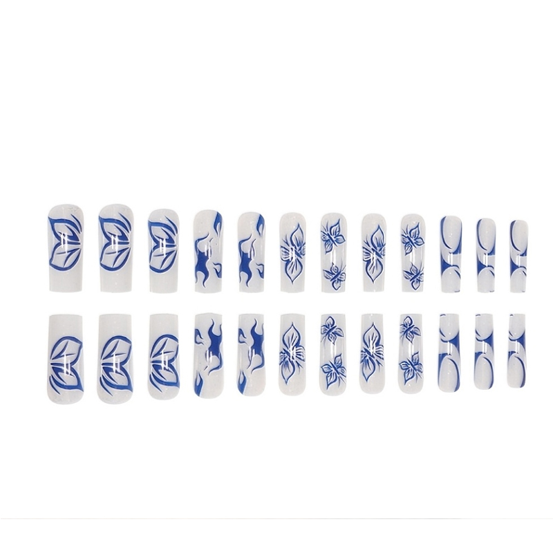 24 PCS Blue Butterfly Art — image 4