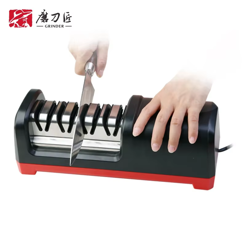 TAIDEA Professional Electric Knife Sharpener EU PLUG Grit 360/600/1000# and Polishing Sharpening Stone GrindStone Power18W — image 6