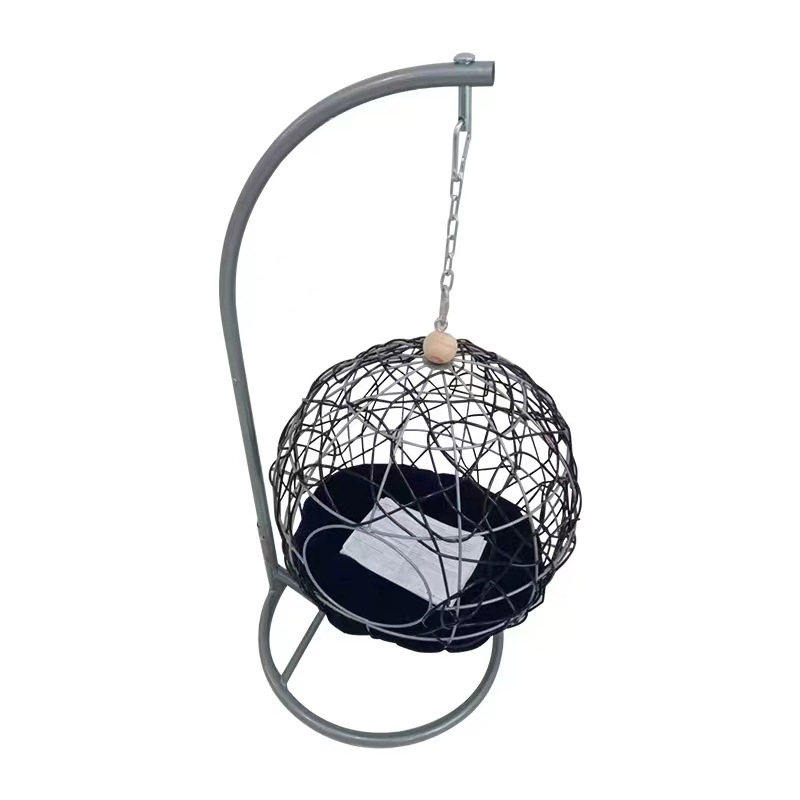 Cats Nest Cats Hammock Suspended Pet Cradle Warm In Winter Four Seasons Universal Hand Woven Rattan Basket Nest — image 5