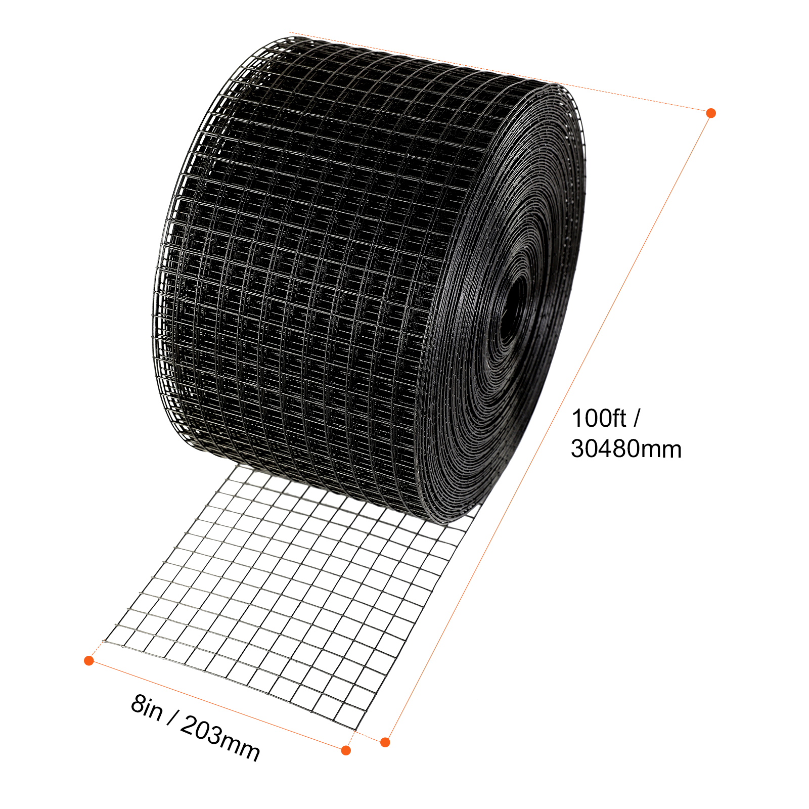 Kit de Guardián de Pánel Solares VEVOR con Fijaciones de Acero Inoxidable, Protección para Aves y Crías con Recubrimiento PVC Resistentes a la Corrosión — imagen 6