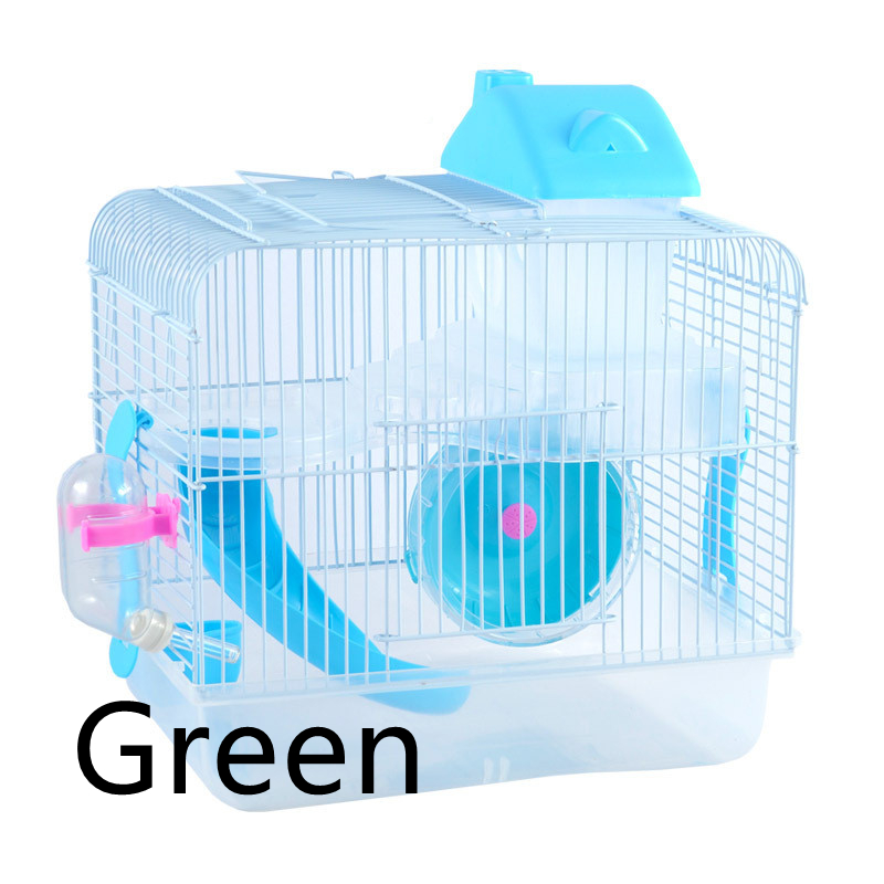 Hamster Cages, Hamsters, Crystal Castles, Double-Layer Villa Supplies, Toys, Five Colors Optional — image 9