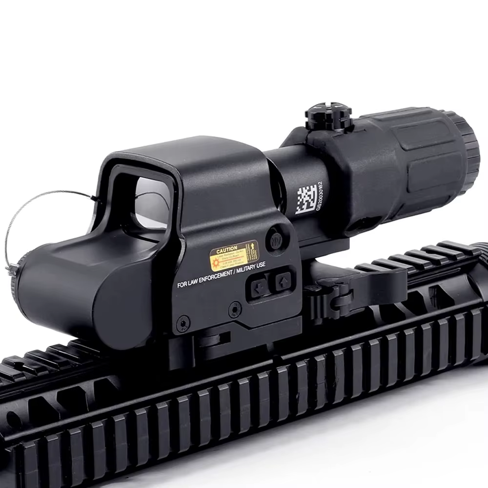 558+G33 Holographic Reflex Sight Red Dot Optic Sight with G33 3X Magnifier Combo Built-in Flip QD Mount — image 1