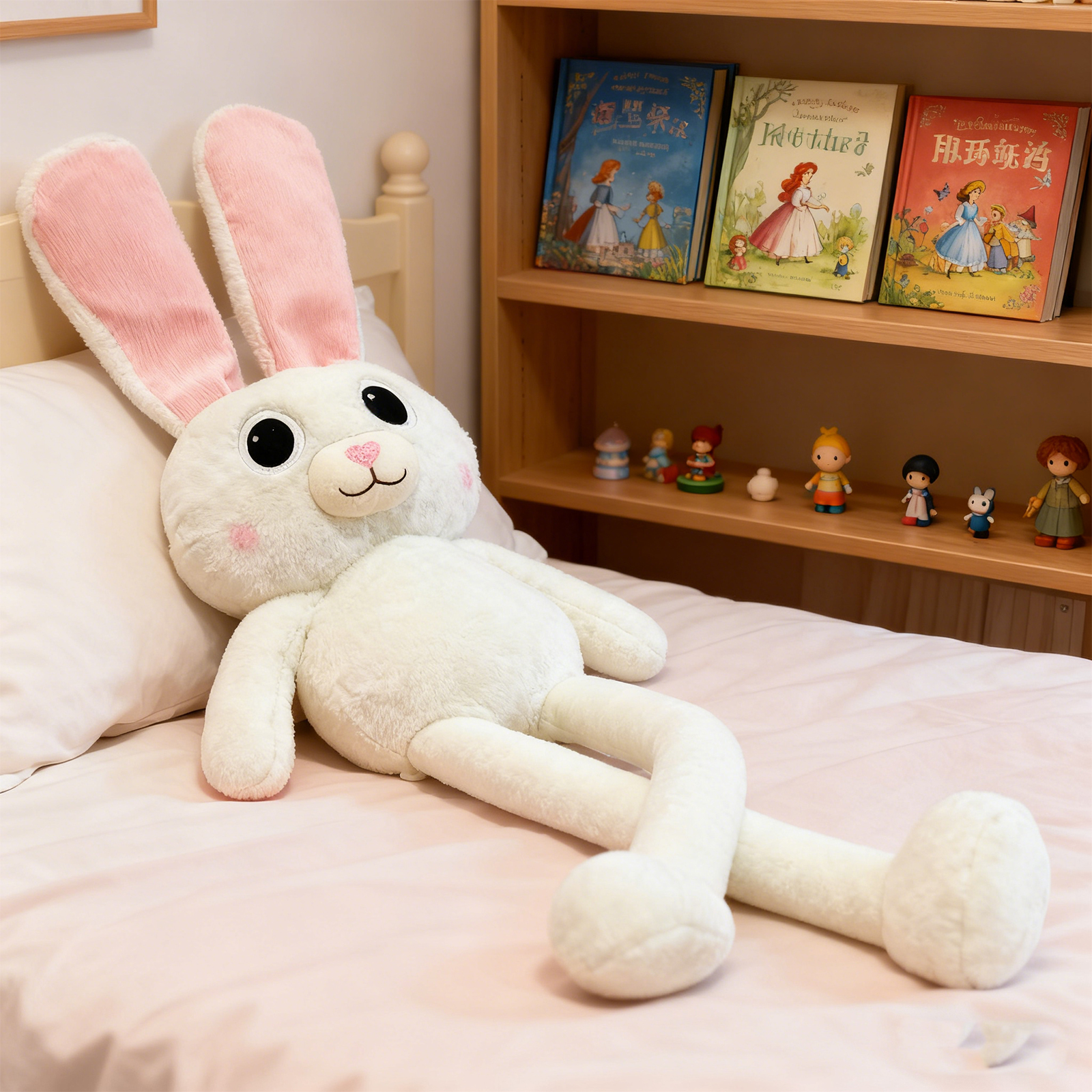 Muñeca de Conejo de 95 cm Blanco 8124 — imagen 1