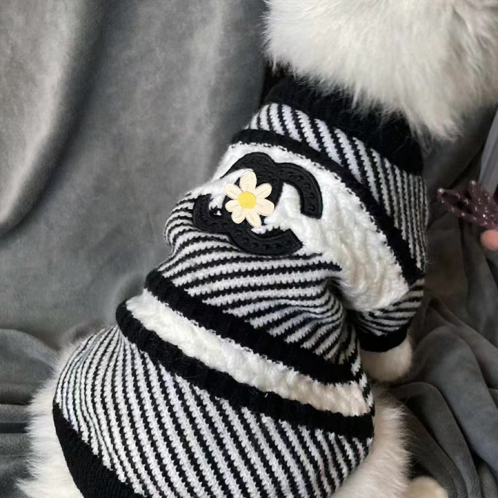 Suéter Nuevo de Otoño e Invierno para Mascotas, Cálido y Acolchado, Ropa para Perros y Gatos, Estilo Bichón/Teddy — imagen 1