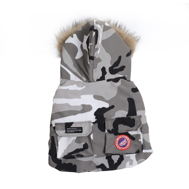 Chaquetón de algodón grueso para perros, abrigo cálido para mascotas — imagen 1