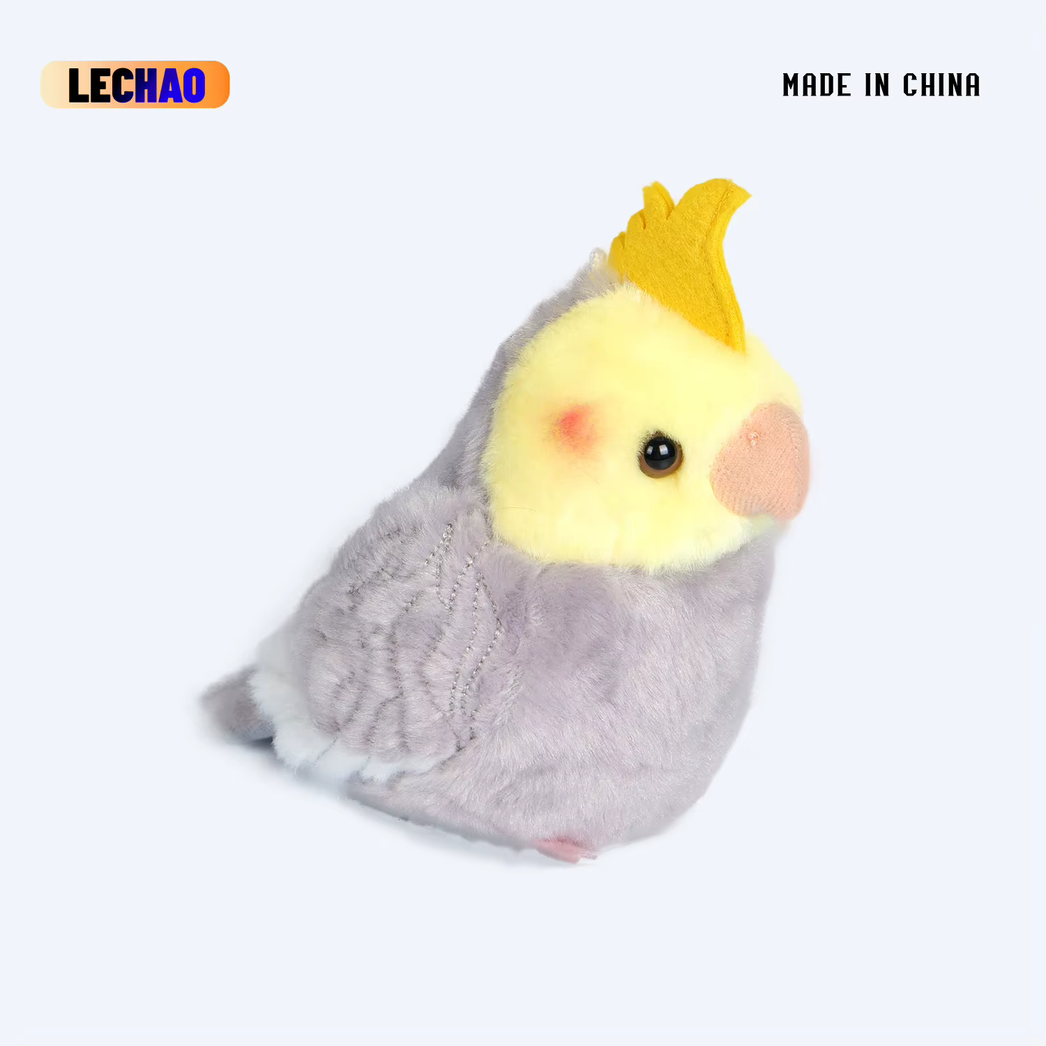 Simulated Cute Parrot Plush Toy Plush Animal Doll Stress Relief Pendant Adult Friend Birthday Gift Companion Doll Holiday Gift — image 3