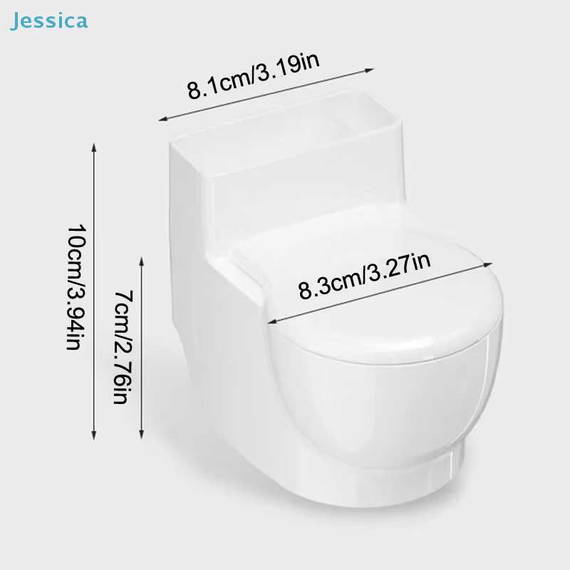Creative Toilet Pet Bowl - Elevated Stainless Steel Feeder with Dust-Proof Lid for Cats & Small Dogs — image 6