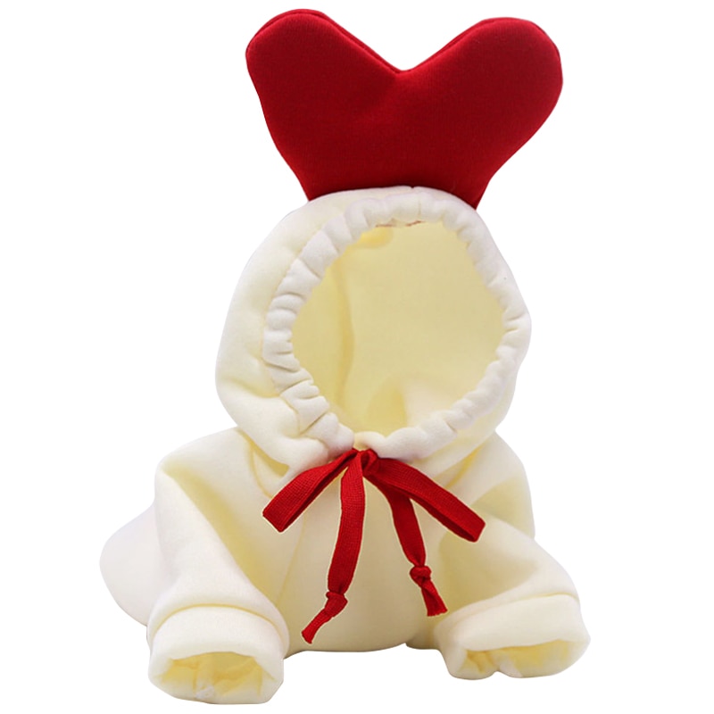 Ropa de Invierno para Perros Cómica con Frutas - Chaquetas de Felpa con Capucha para Bulldog Francés y Chihuahua — imagen 11