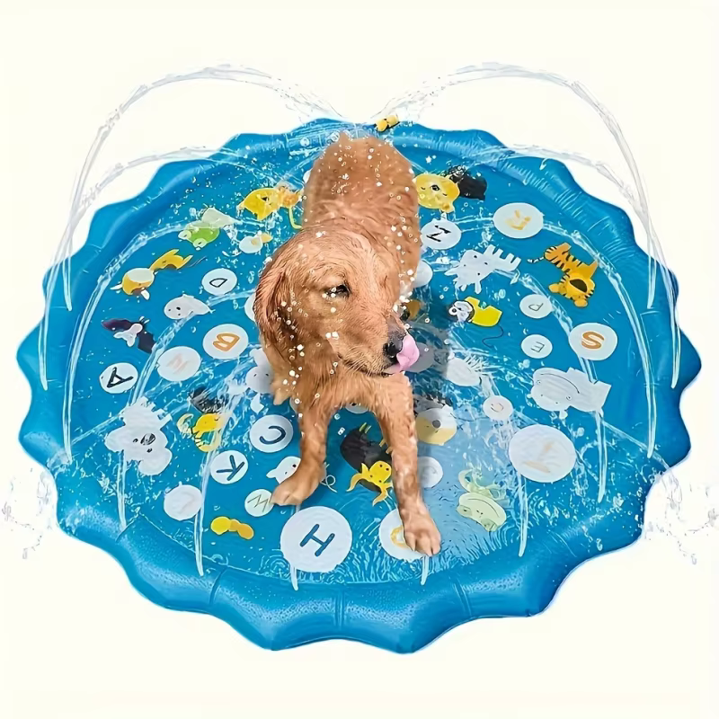 Baño para Mascotas al Aire Libre de Alta Resistencia con Función de Aspersión de Agua - Suavizante Antideslizante para Perros — imagen 5