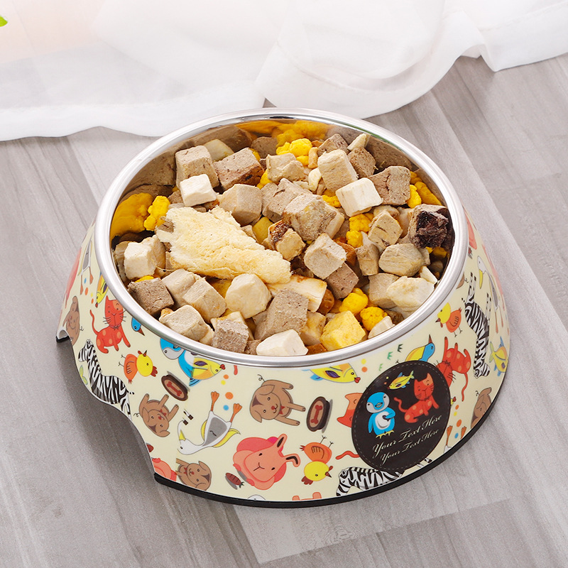 Tazón de Comida para Perros Melanie Tazón de Agua para Mascotas Tazón de Acero Inoxidable Tazón Único para Perros y Gatos Suministros para Mascotas — imagen 3