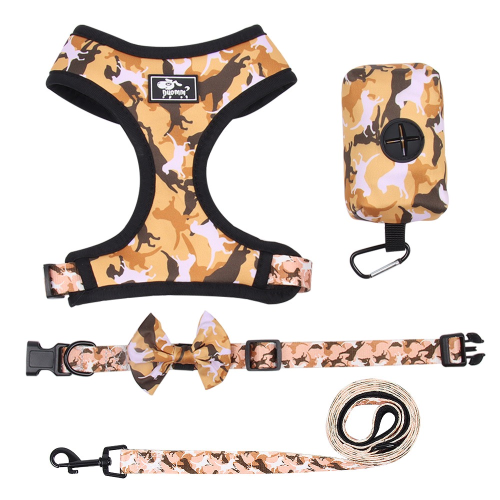 Cinturón de Pecho para Perros - Conjunto de Cuerdas para Paseos Pequeños y Medianos Caninos — imagen 9
