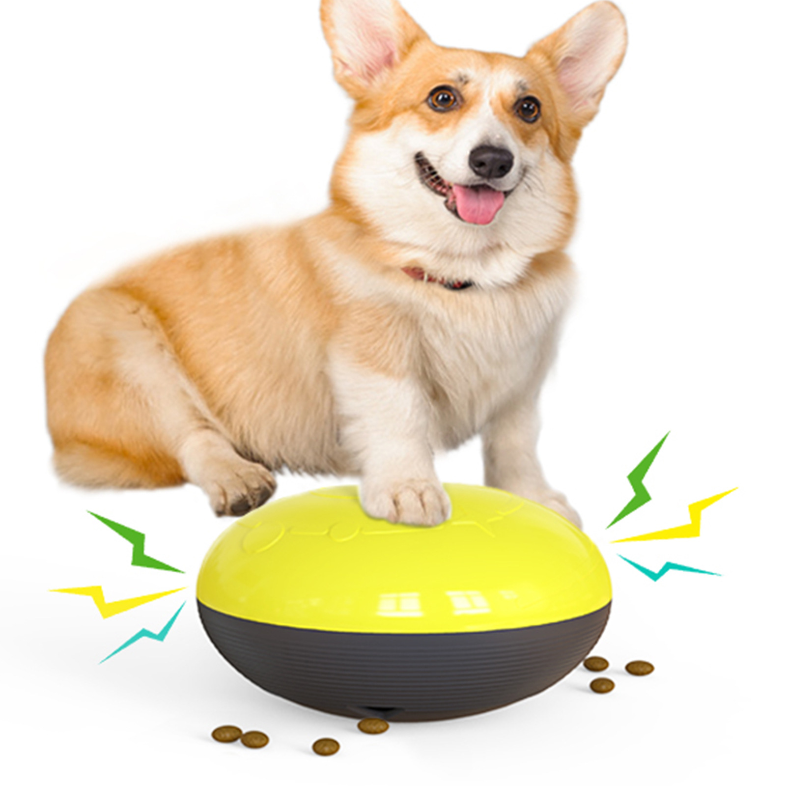 Pet Supplies Sound Bite Dog Toy Leaking Ball Sound Ball Puzzle Slow Food Device — image 1