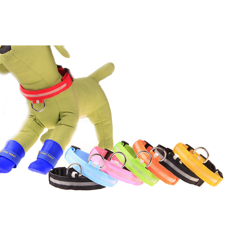 Collar de Perro LED Luminoso Noche — imagen 4