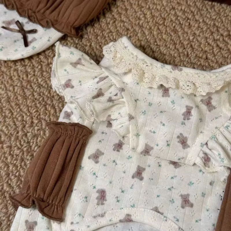 Pet Clothing Puppy Dress Winter New Floral Lace Base Shirt for Dogs Cats Soft Inner Layer Clothes for Small Dogs Puppy Clothes — image 3