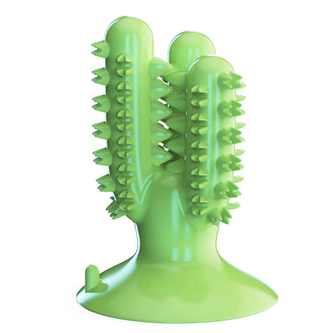 Dog Toothbrush Dog Teeth Cleaning Stick Leaking Device Bite-Resistant Pet Supplies — image 5